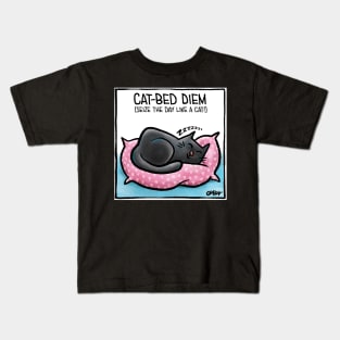 Cat Bed Diem Kids T-Shirt